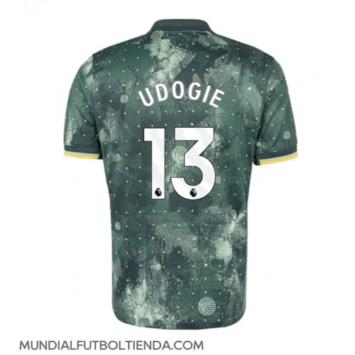 Camiseta Tottenham Hotspur Destiny Udogie #13 Tercera Equipación Replica 2024-25 mangas cortas